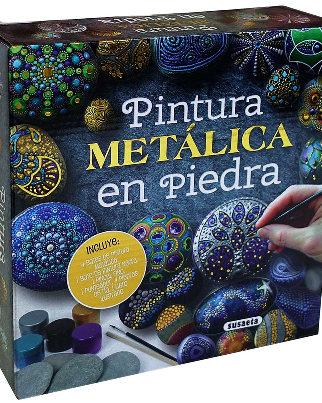 Pintura Metálica En Piedra