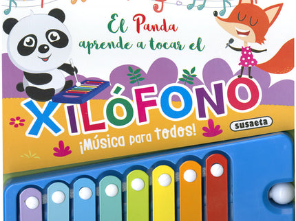 El Panda Aprende A Tocar El Xilófono
