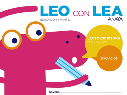 Leo Con Lea Iniciación Mayúsculas 3 Años