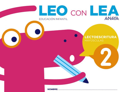 Leo Con Lea 2 Mayúsculas 4 Años