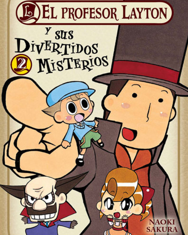 El Profespr Layton Y Sus Divertidos Misterios