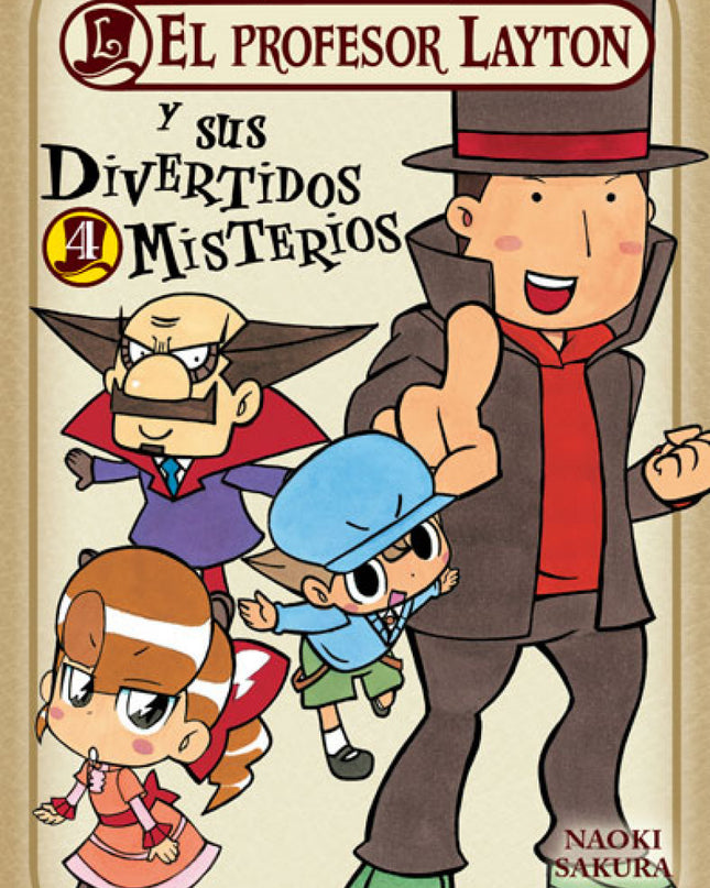 4.el Profesor Layton Y Sus Divertidos Misterios