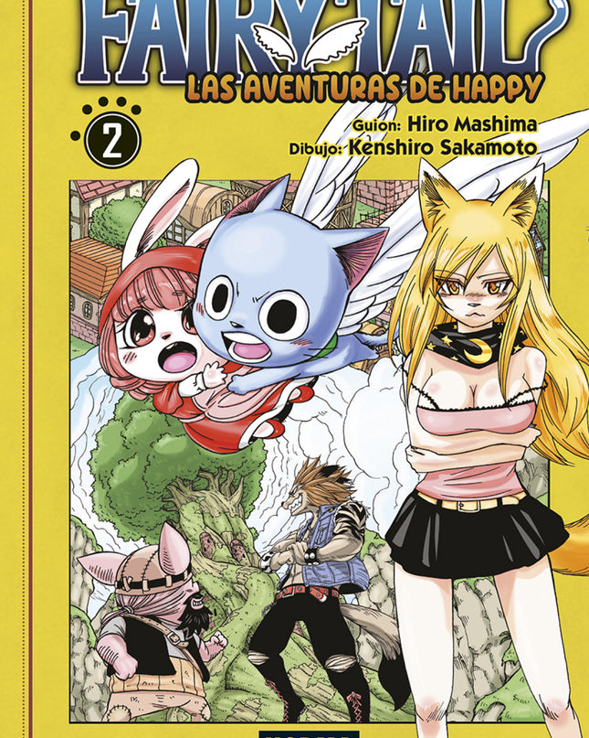 Fairy Tail Las Aventuras De Happy 02