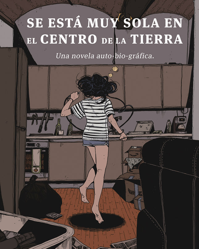 Se Esta Muy Sola En El Centro De La Tierra