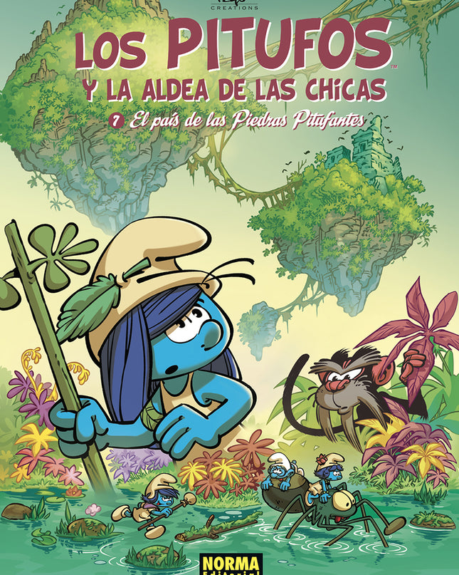 Los Pitufos Y La Aldea De Las Chicas 7. El Pais De Las Piedras Pitufantes