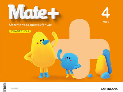 Mate+ Matematicas Manipulativas 4 Años