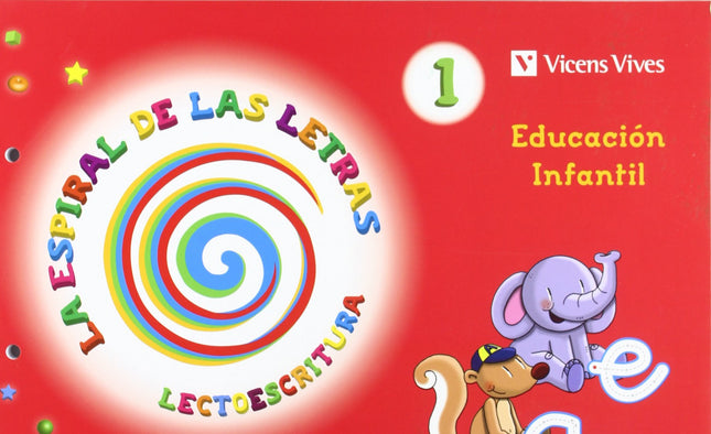(11).lectoescritura 1.(espiral De Letras) Infantil