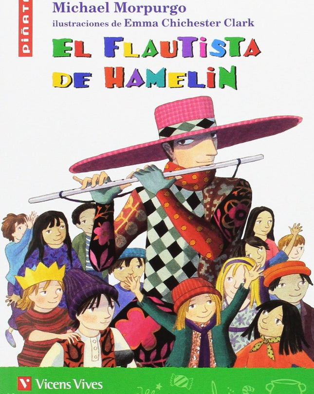 El Flautista De Hamelin  Piñata