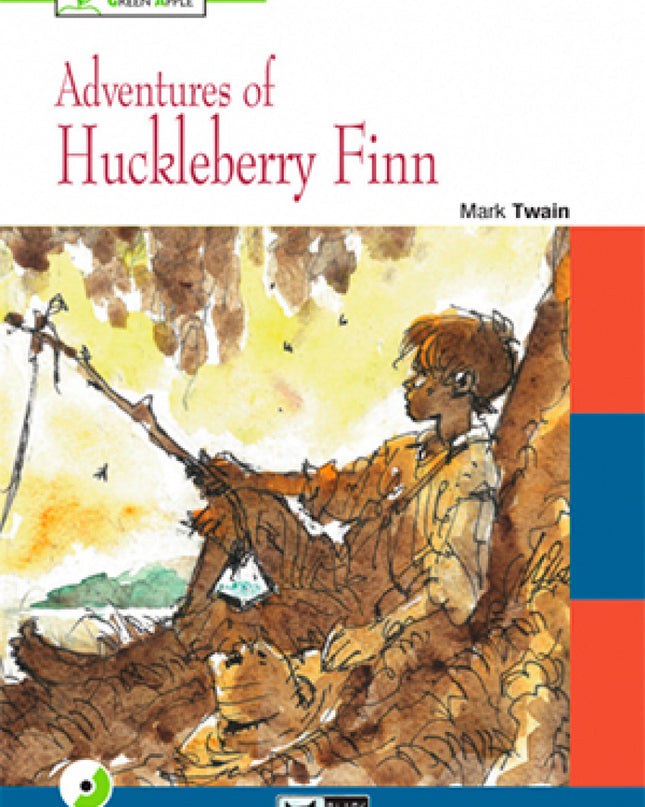 Adventures Of Huckleberry Finn With Cd  A2-b1 Green Apple