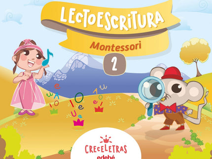 Cuaderno Lectorescritura 2 Pauta Montessori