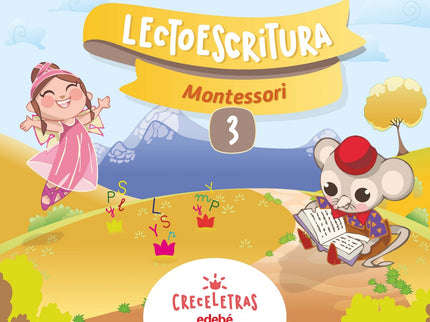 Cuaderno Lectoescritura 3 Pauta Montessori