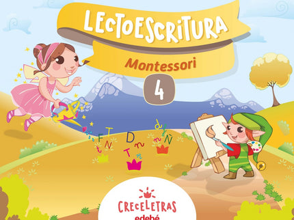 Cuaderno Lectoescritura 4 Pauta Montessori