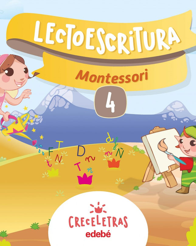 Cuaderno Lectoescritura 4 Pauta Montessori