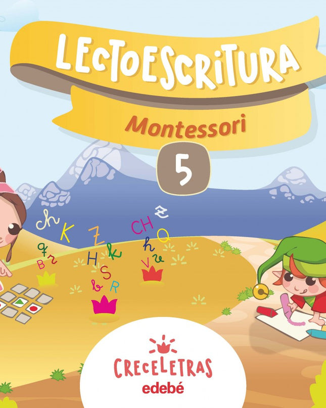 Cuaderno Lectorescritura 5 Pauta Montessori