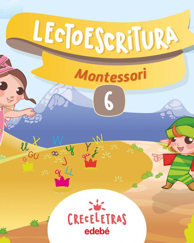 Cuaderno Lectoescritura 6 Pauta Montessori