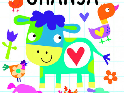 150 Pegatinas: Granja