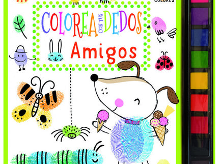 Colorea Con Tus Dedos: Amigos