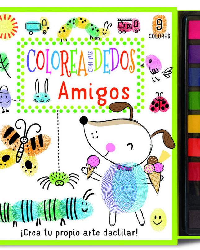 Colorea Con Tus Dedos: Amigos