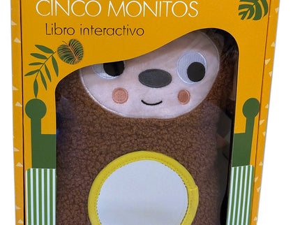 Cinco Monitos (libro Interactivo Para Bebés)