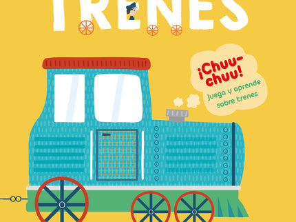 Trenes (libro Más Locomotora De Madera)
