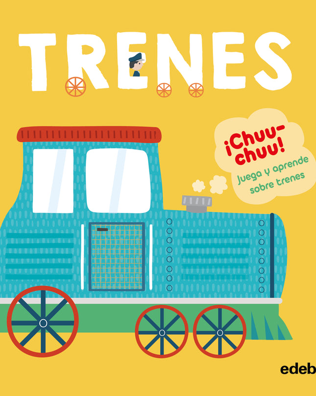 Trenes (libro Más Locomotora De Madera)