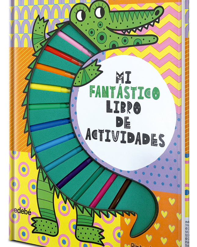 Mi Fantástico Libro De Actividades. Cocodrilo