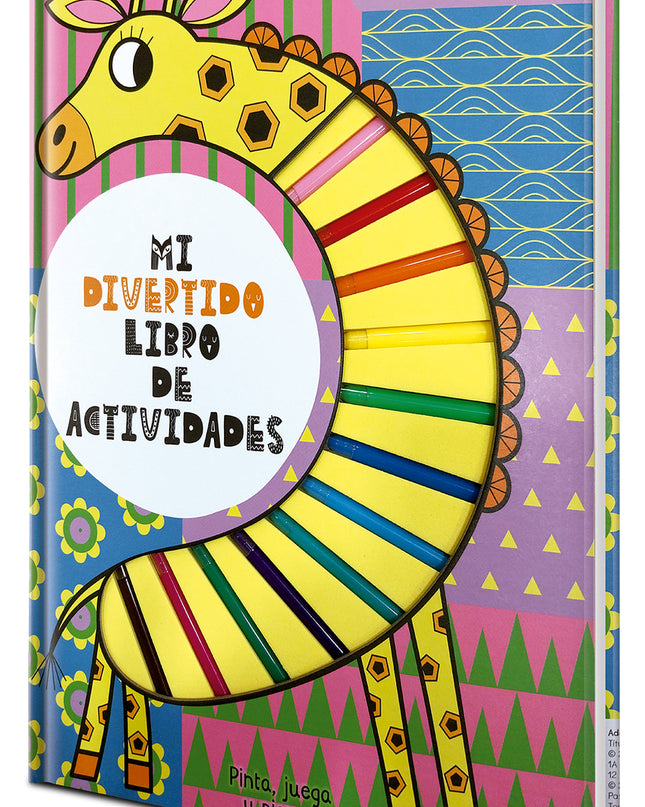 Mi Divertido Libro De Actividades. Jirafa