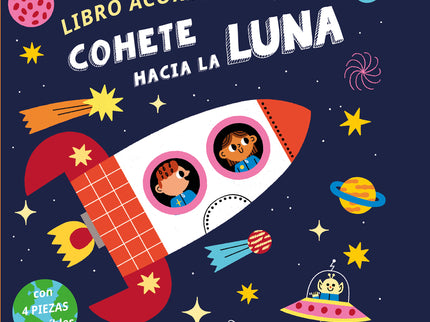 Cohete Hacia La Luna (libro Acordeón)