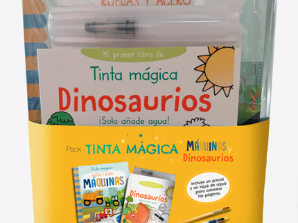 Pack Tinta Mágica: Máquinas Y Dinosaurios