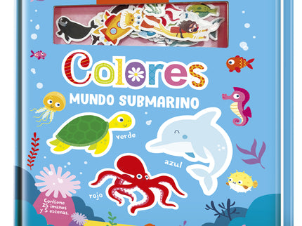 Libro De Imanes: Colores Del Mundo Submarino