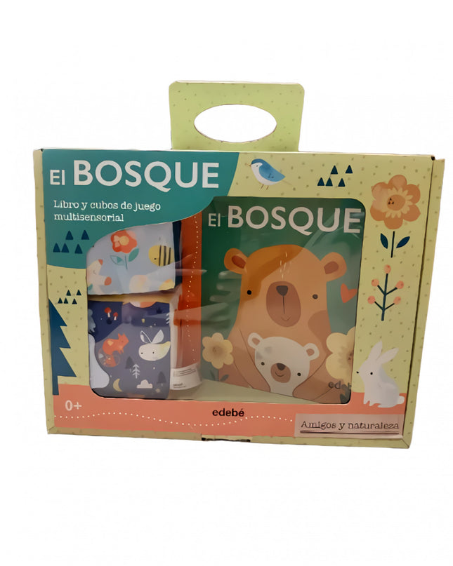 El Bosque. Libro Y Cubos De Juego Multisensorial