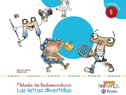 Letras Divertidas Cuaderno 5 (4 Años) 2016