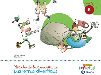 Letras Divertidas 6 Lectoescritura  (5 Años) 2016