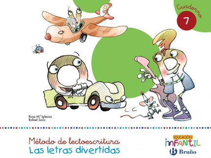 Letras Divertidas 7 Lectoescritura (5 Años) 2016