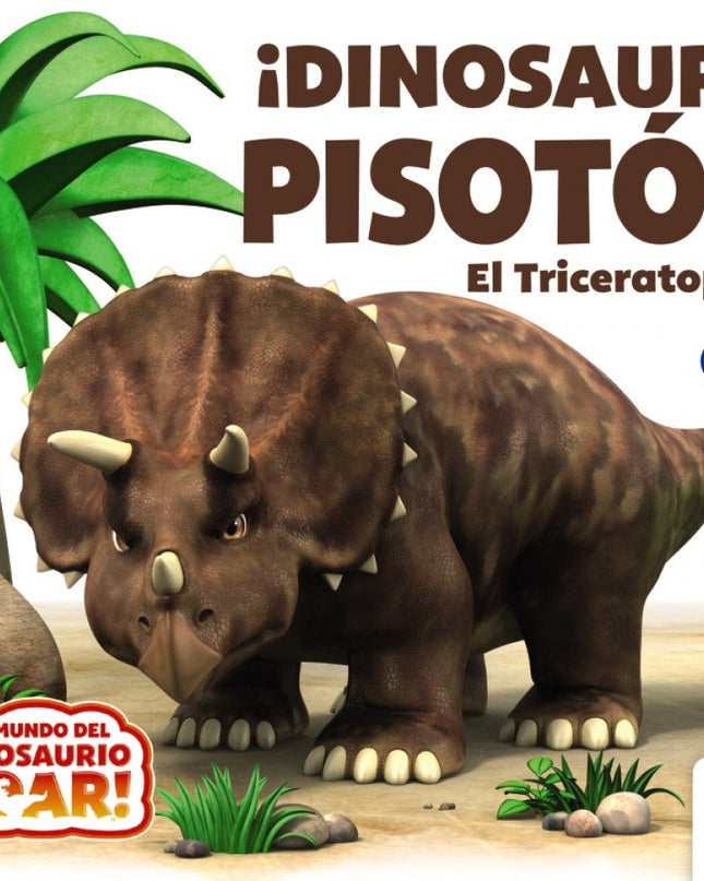 ¡dinosaurio Pisotón! El Triceratops