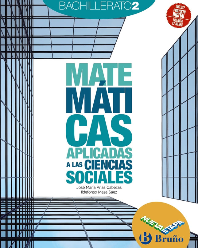 Matemáticas Aplicadas A Las Ciencias Sociales 2 Bachillerato Nueva Etapa Bruño
