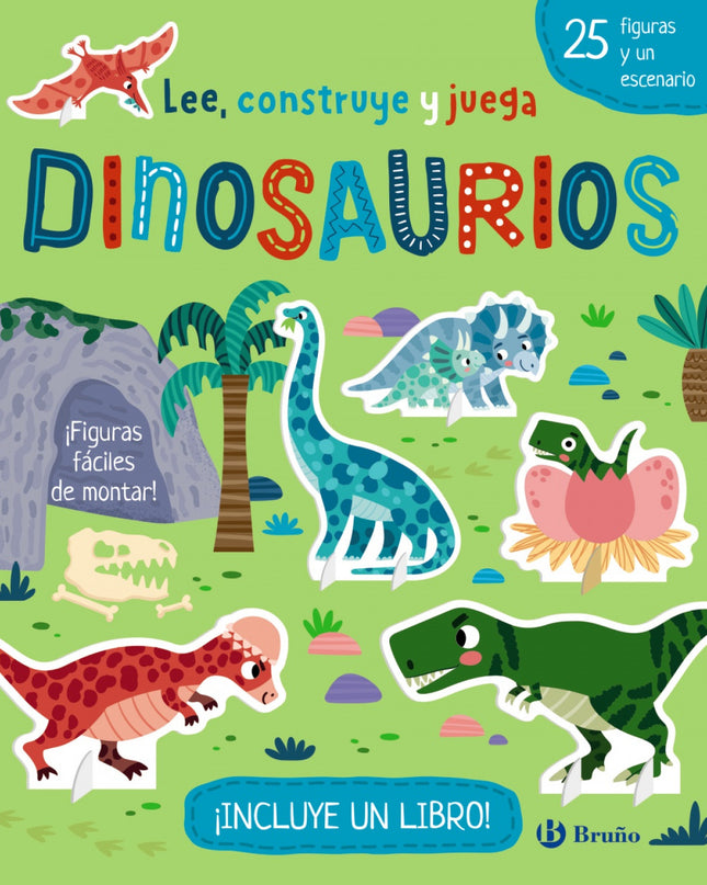Lee, Construye Y Juega. Dinosaurios