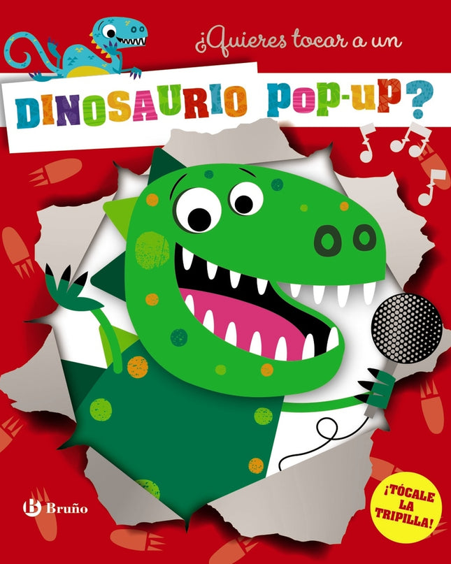 ¿quieres Tocar A Un Dinosaurio Pop-up?