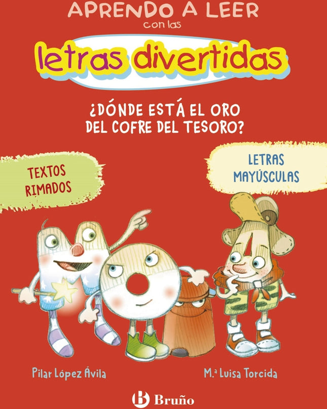 Aprendo A Leer Con Las Letras Divertidas, 1. ¿dónde Está El Oro Del Cofre Del Tesoro?