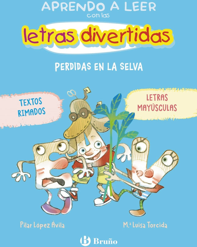 Aprendo A Leer Con Las Letras Divertidas, 2. Perdidas En La Selva