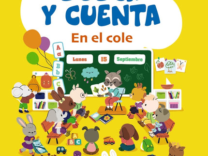 Busca Y Cuenta. En El Cole