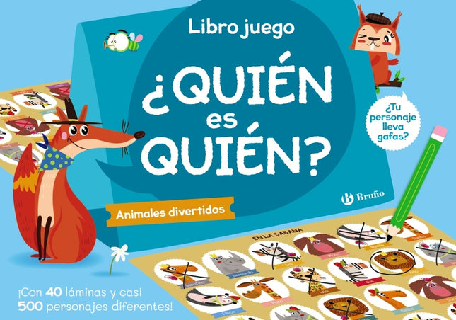 ¿quién Es Quién? Libro Juego