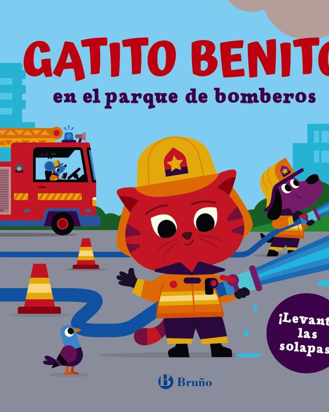 Gatito Benito En El Parque De Bomberos