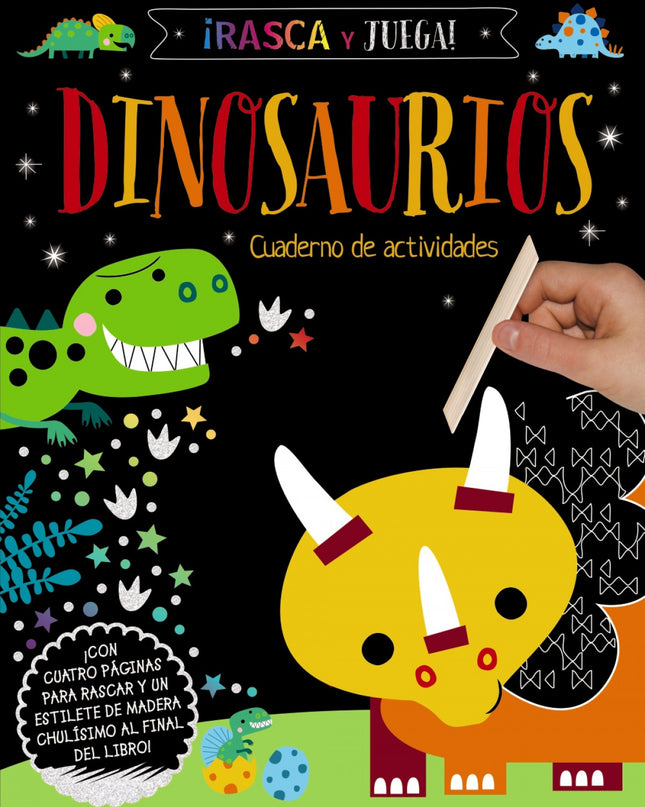 Rasca Y Juega. Dinosaurios - Cuaderno De Actividades