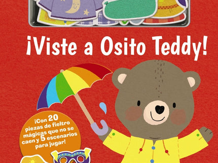 Toca, Siente Y Juega. ¡viste A Osito Teddy!
