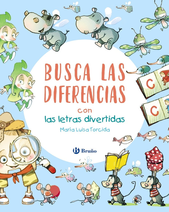 Busca Las Diferencias Con Las Letras Divertidas