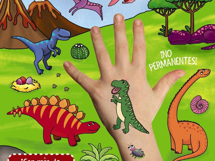 Tatuajes Para Niños. Dinosaurios
