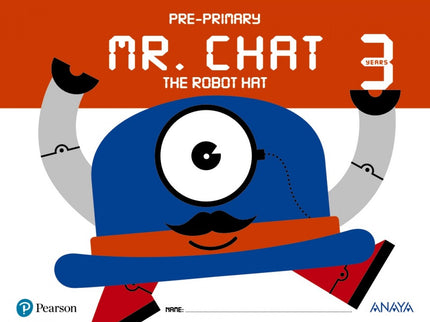 Mr.chat The Robot Hat 3 Años