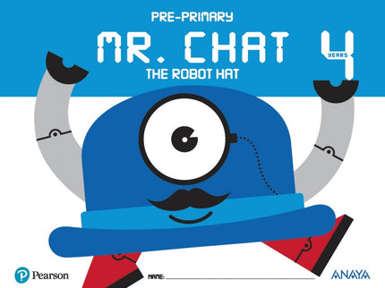 Mr.chat The Robot Hat 4 Años