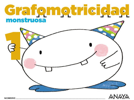 Grafomotricidad Monstruosa 3 Años